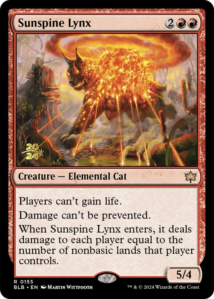 Sunspine Lynx (155) [PRE] - MTG Single
