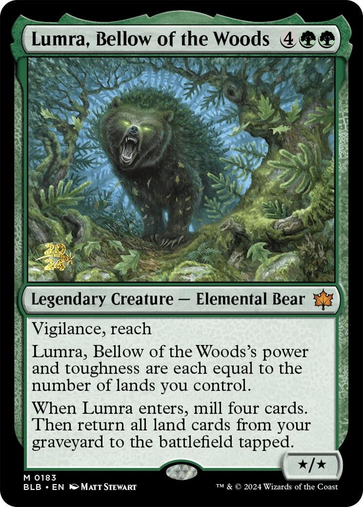 Lumra Bellow of the Woods (183) [PRE] - MTG Single