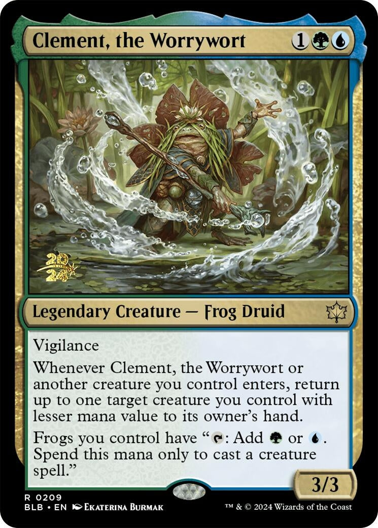 Clement the Worrywort (209) [PRE] - MTG Single