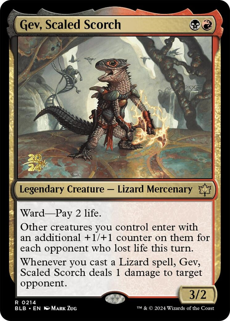 Gev Scaled Scorch (214) [PRE] - MTG Single