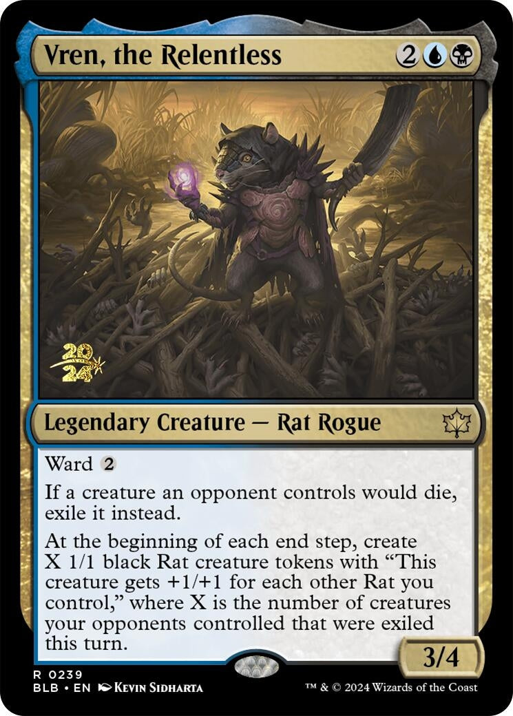 Vren the Relentless (239) [PRE] - MTG Single