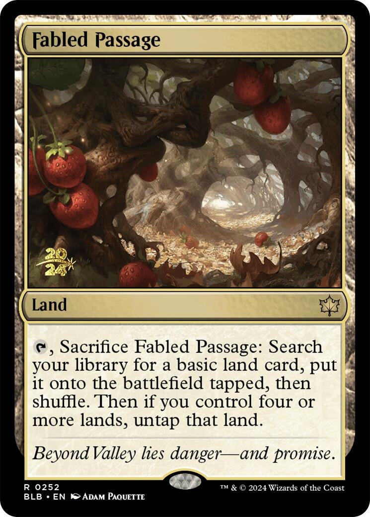 Fabled Passage (252) [PRE] - MTG Single
