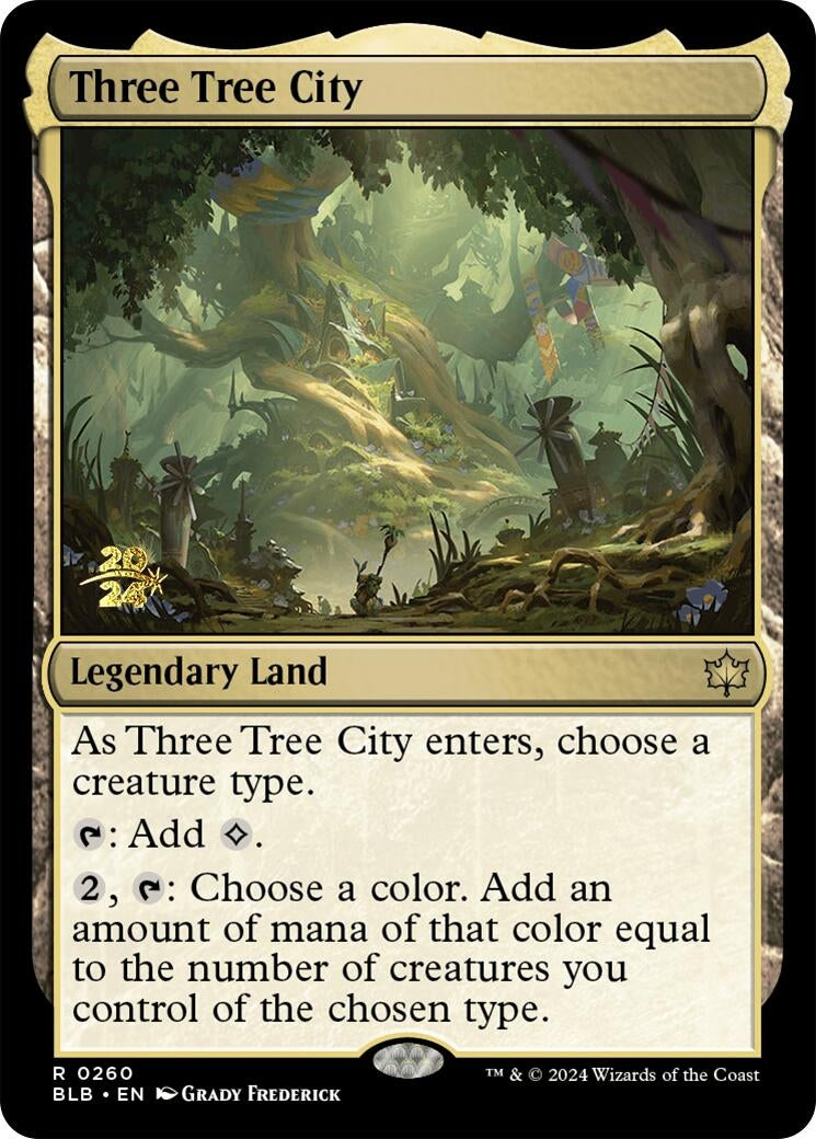 Three Tree City (260) [PRE] - MTG Single