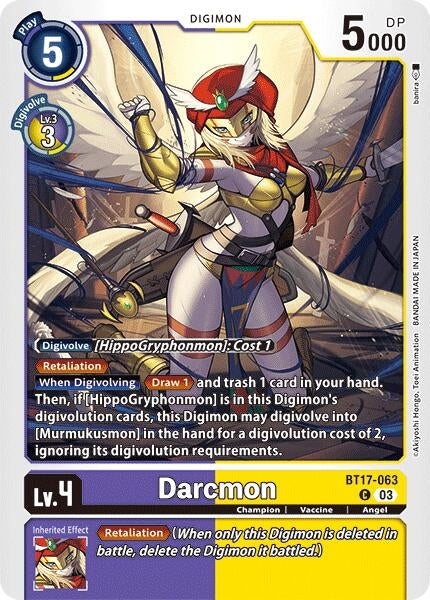 Darcmon (17063) [BT17] - Digimon Card Game Single