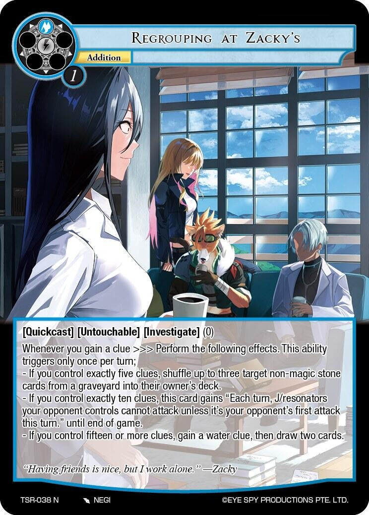 Regrouping at Zacky’s (38) [TSR] - Force of Will Single