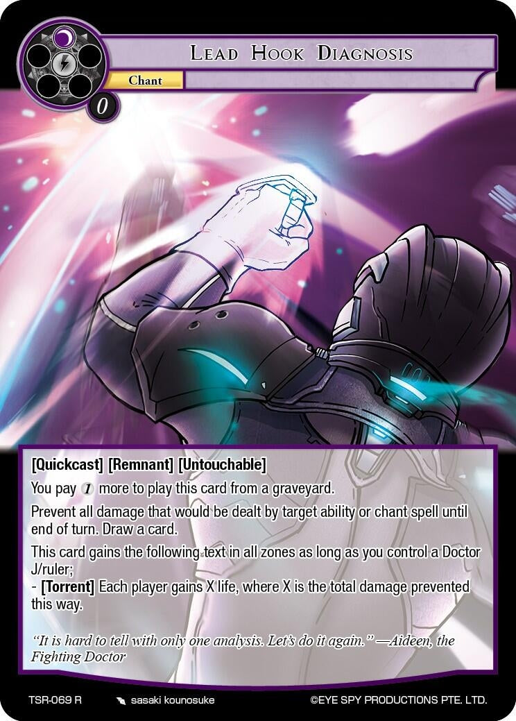 Lead Hook Diagnosis (69) [TSR] - Force of Will Single