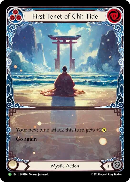 First Tenet of Chi: Tide (296) [PR] - Flesh and Blood TCG Single