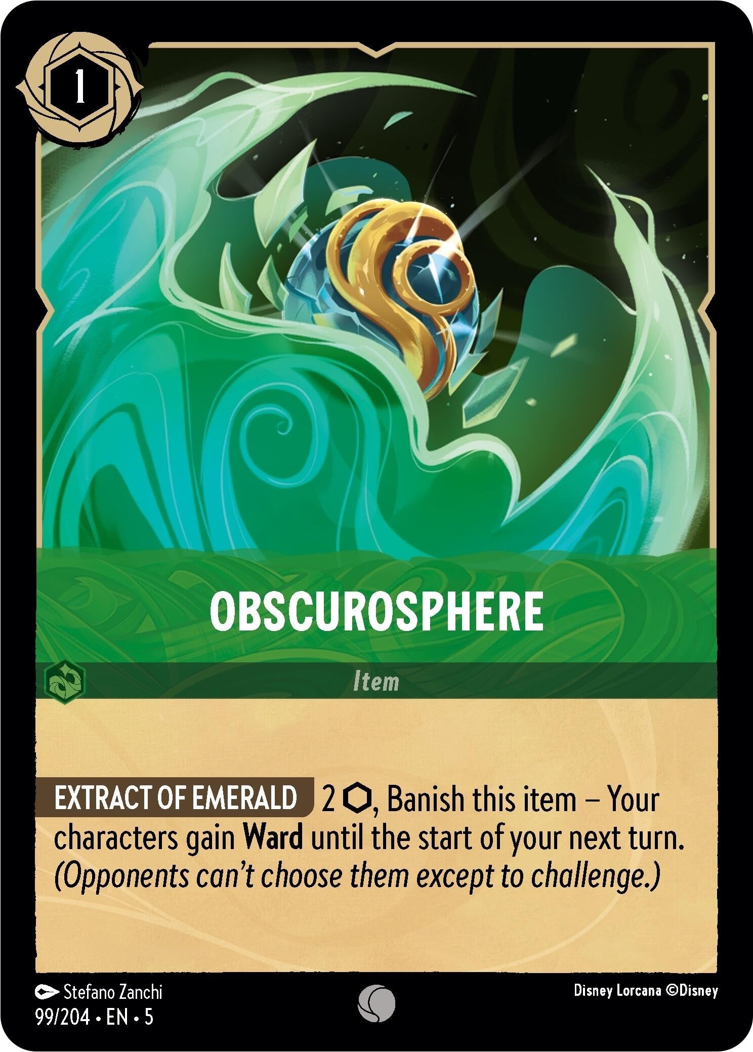 Obscurosphere (99) (5) - Disney Lorcana Single