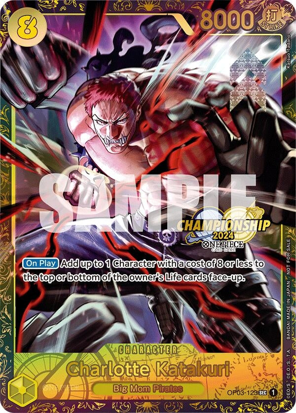 Charlotte Katakuri (Championship 2024) (3123) (OP-PR) - One Piece Card Game Single
