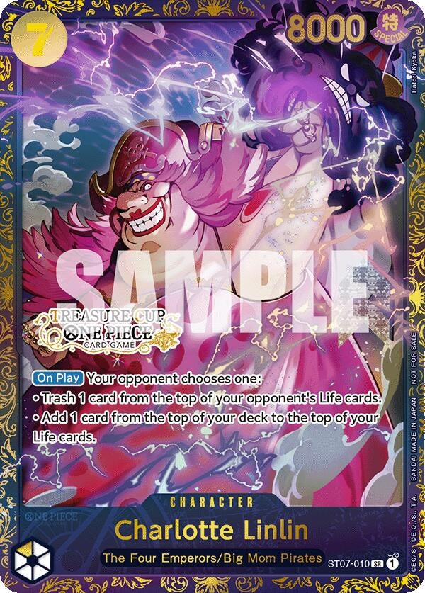 Charlotte Linlin (Treasure Cup) (7010) (OP-PR) - One Piece Card Game Single