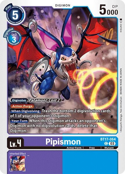 Pipismon (17064) [BT17] - Digimon Card Game Single