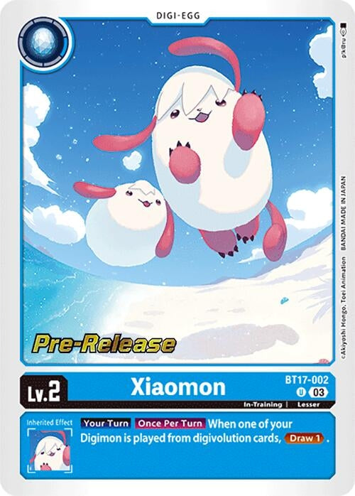 Xiaomon (17002) [BT17_PR] - Digimon Card Game Single