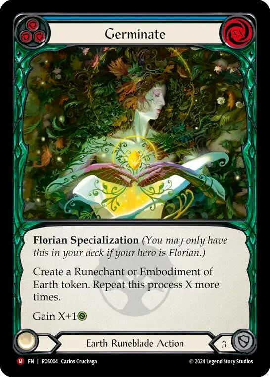 Germinate (4) [ROS] - Flesh and Blood TCG Single