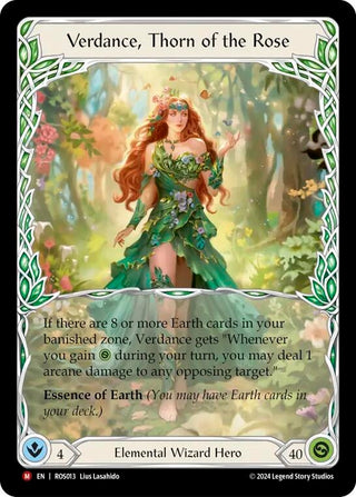 Verdance Thorn of the Rose (13) [ROS] - Flesh and Blood TCG Single