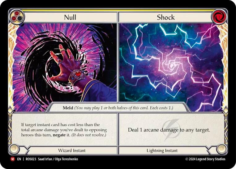 Null // Shock (23) [ROS] - Flesh and Blood TCG Single