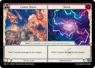 Comet Storm // Shock (24) [ROS] - Flesh and Blood TCG Single