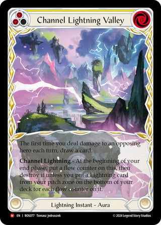 Channel Lightning Valley (77) [ROS] - Flesh and Blood TCG Single