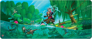 Bloomburrow 6ft Table Key Artwork Playmat for Magic: The Gathering - Ral Crackling Wit - Playmats Sealed