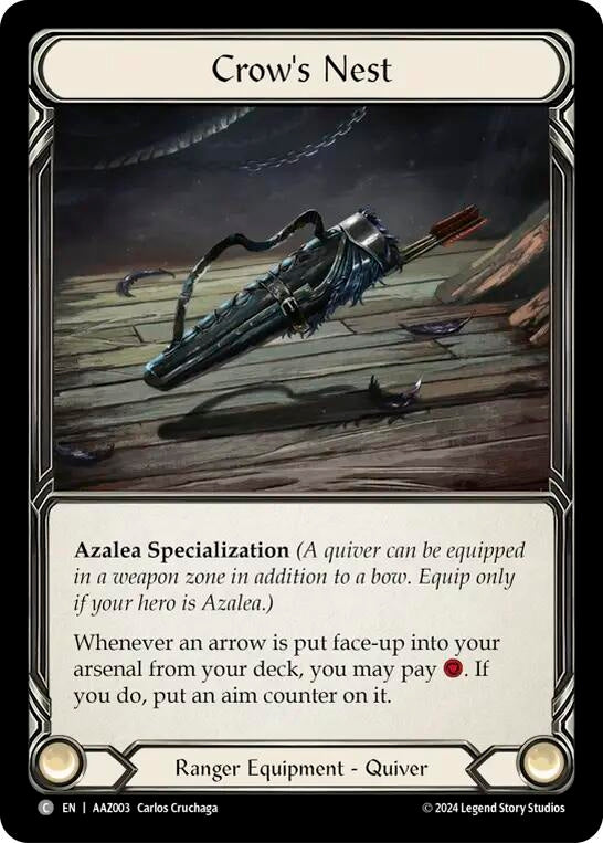 Crow’s Nest (3) [ADA] - Flesh and Blood TCG Single