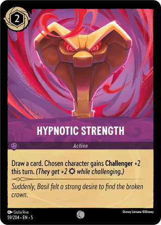 Hypnotic Strength (59) (5) - Disney Lorcana Single