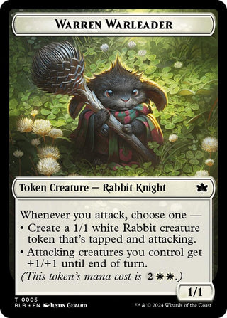 Warren Warleader Token (0) [BLB] - MTG Single
