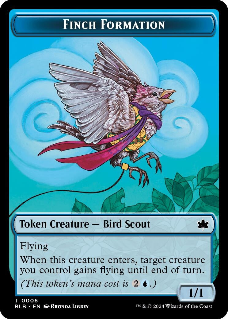 Finch Formation Token (0) [BLB] - MTG Single