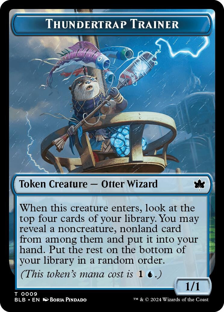 Thundertrap Trainer Token (0) [BLB] - MTG Single