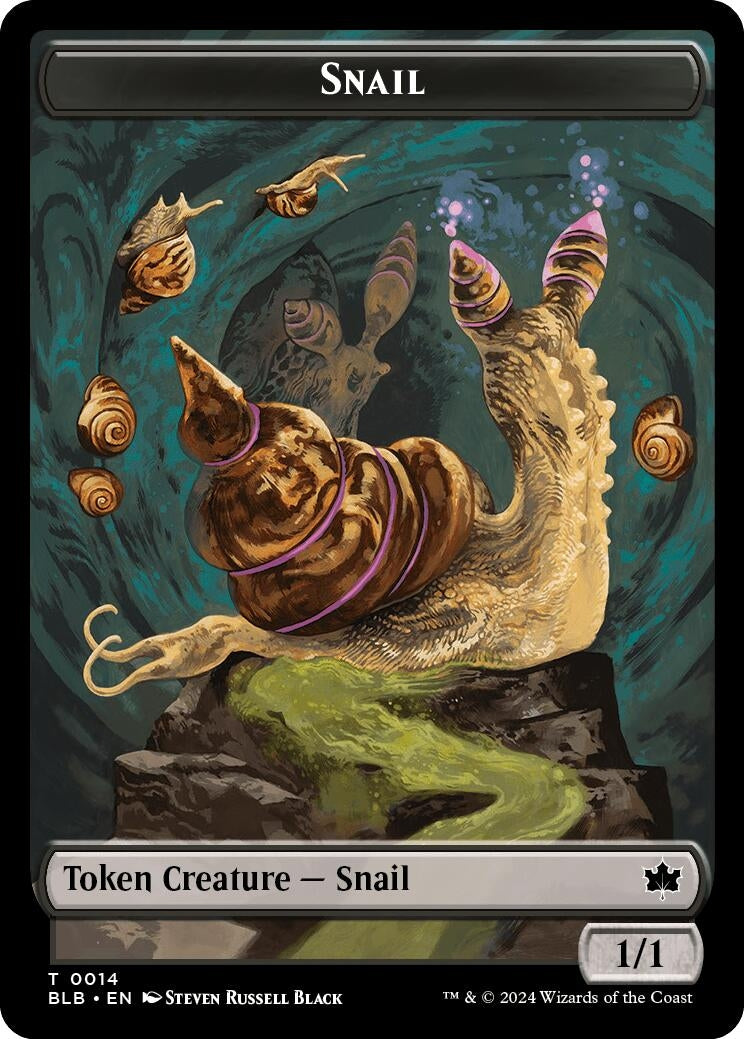 Snail Token (0) [BLB] - MTG Single