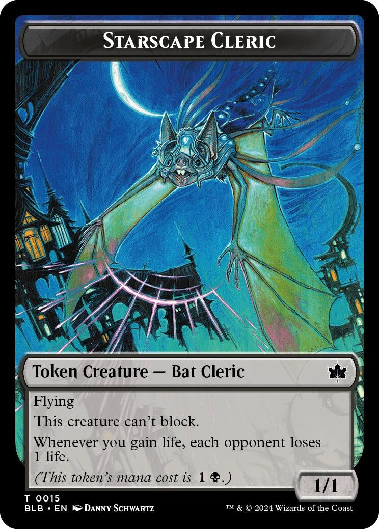 Starscape Cleric Token (0) [BLB] - MTG Single
