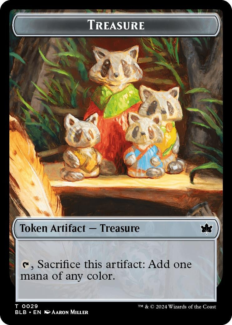 Treasure Token (0) [BLB] - MTG Single