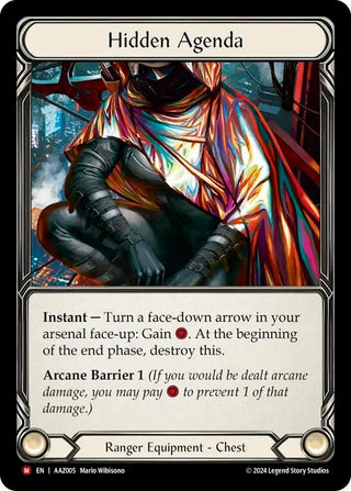 Hidden Agenda (5) [ADA] - Flesh and Blood TCG Single