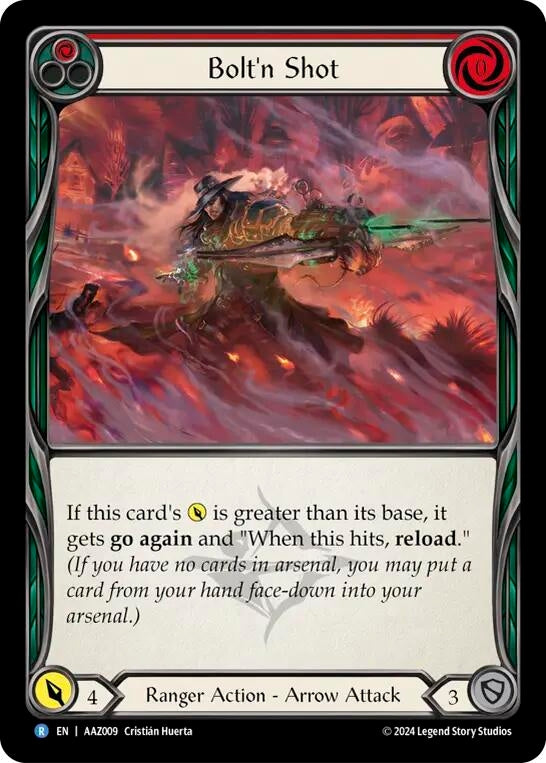 Bolt’n’ Shot (Red) (9) [ADA] - Flesh and Blood TCG Single