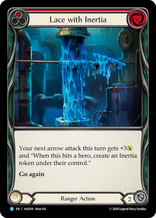 Lace with Inertia (19) [ADA] - Flesh and Blood TCG Single