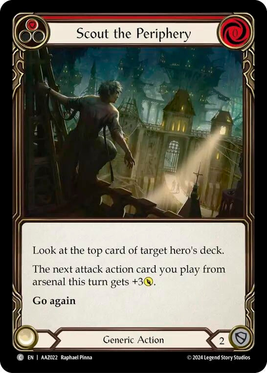 Scout the Periphery (22) [ADA] - Flesh and Blood TCG Single
