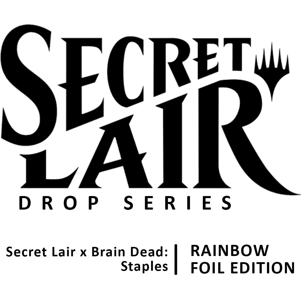 Secret Lair Drop: Secret Lair x Brain Dead: Staples - Rainbow Foil Edition [SLD] - MTG Sealed