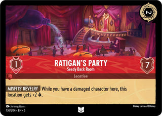 Ratigan’s Party - Seedy Back Room (136) (5) - Disney Lorcana Single