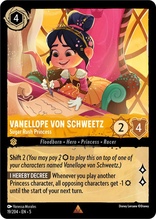 Vanellope von Schweetz - Sugar Rush Princess (19) (5) - Disney Lorcana Single