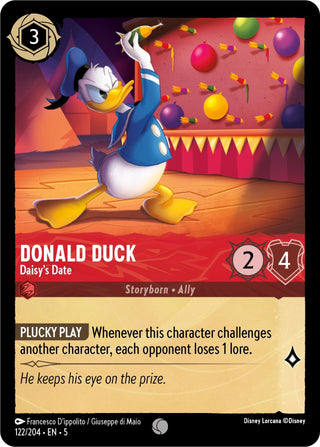 Donald Duck - Daisy’s Date (122) (5) - Disney Lorcana Single