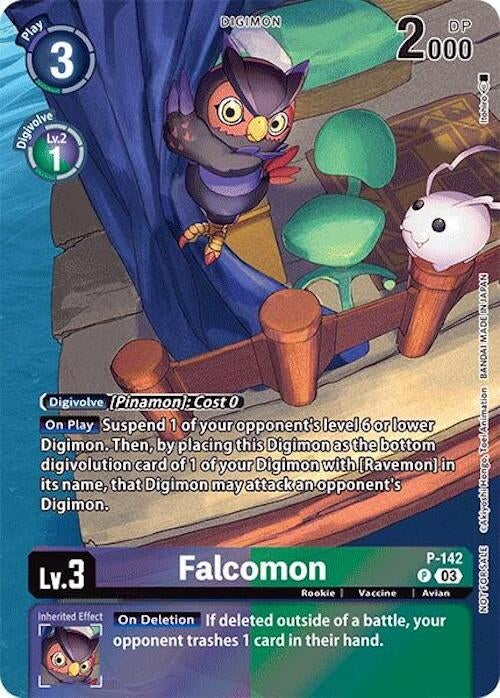 Falcomon (Update Pack 2024) (142) [BT17] - Digimon Card Game Single