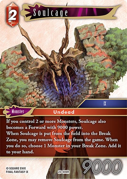 Soulcage (23) [23] - Final Fantasy TCG Single