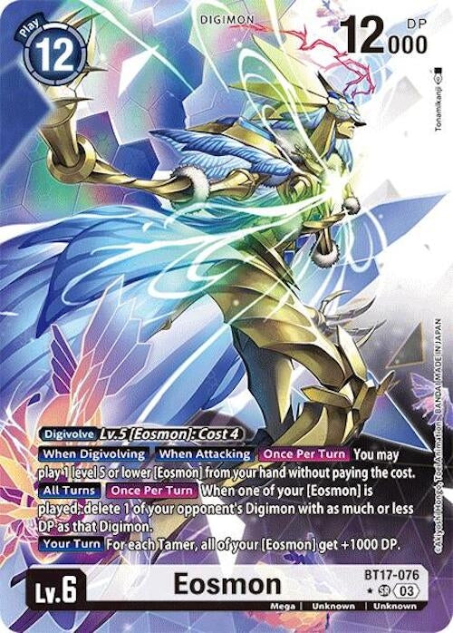 Eosmon - BT17-076 (Alternate Art) (17076) [BT17] - Digimon Card Game Single