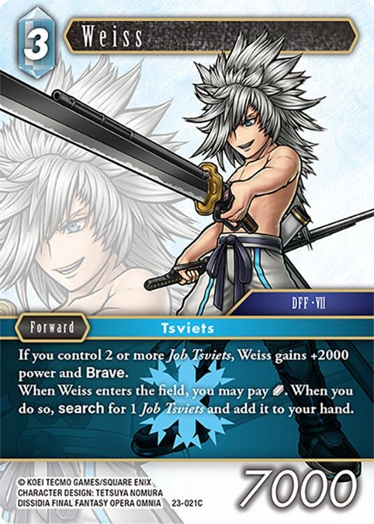 Weiss (23) [23] - Final Fantasy TCG Single