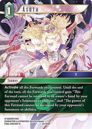 Asura [23] - Final Fantasy TCG Single