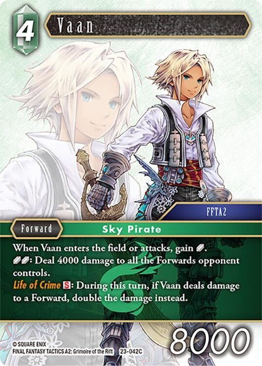 Vaan [23] - Final Fantasy TCG Single