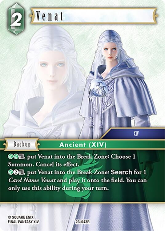 Venat [23] - Final Fantasy TCG Single