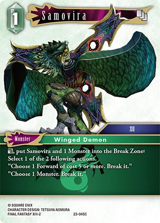 Samovira [23] - Final Fantasy TCG Single