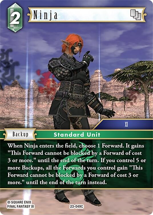 Ninja [23] - Final Fantasy TCG Single