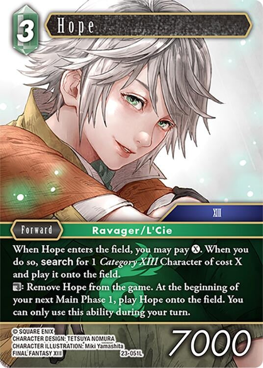 Hope [23] - Final Fantasy TCG Single