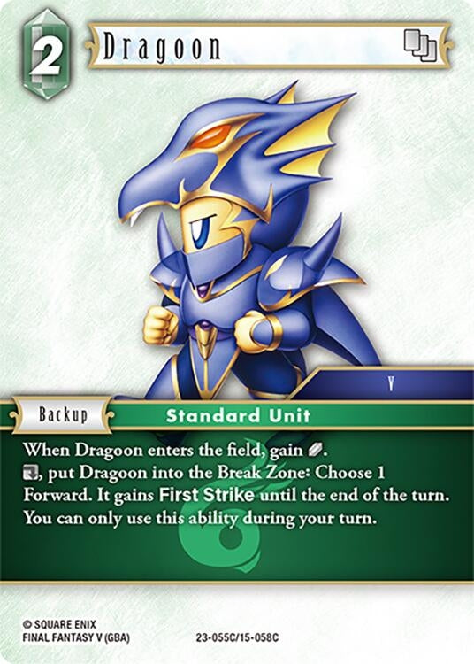 Dragoon [23] - Final Fantasy TCG Single