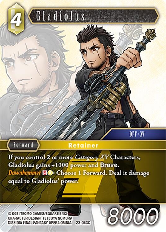 Gladiolus (23) [23] - Final Fantasy TCG Single
